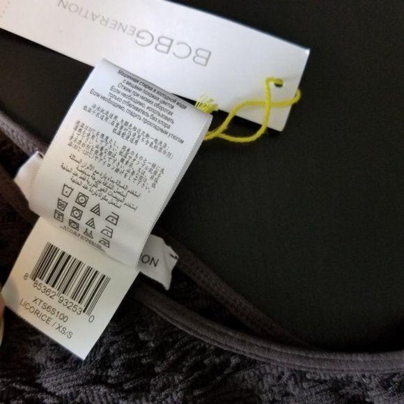 BCBG One Shoulder Long Sleeve Bodycon Sheath Dress - Picture 5 of 5